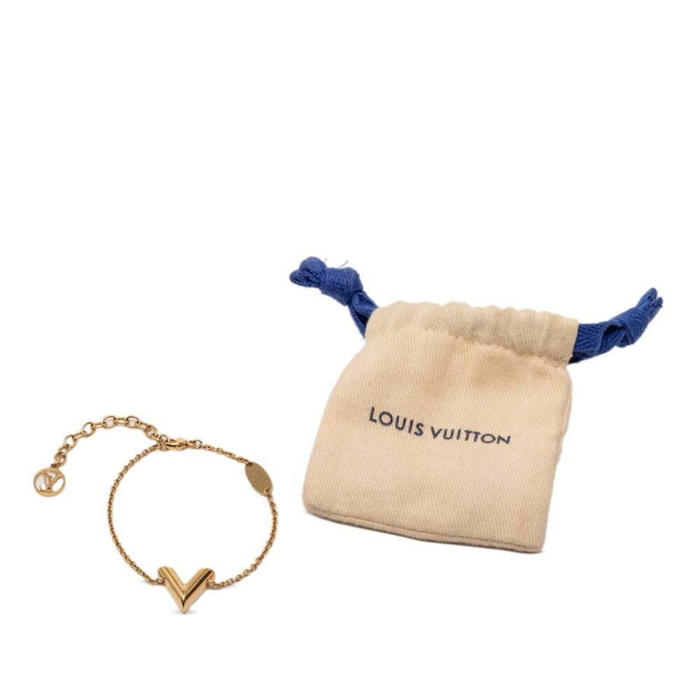 LOUIS VUITTON Gold Charm Bracelet - Picture 7 of 7